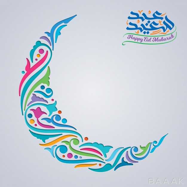 تصویر-وکتوری-زیبا-با-تم-اسلامی-برای-تبریک-عید_342254209