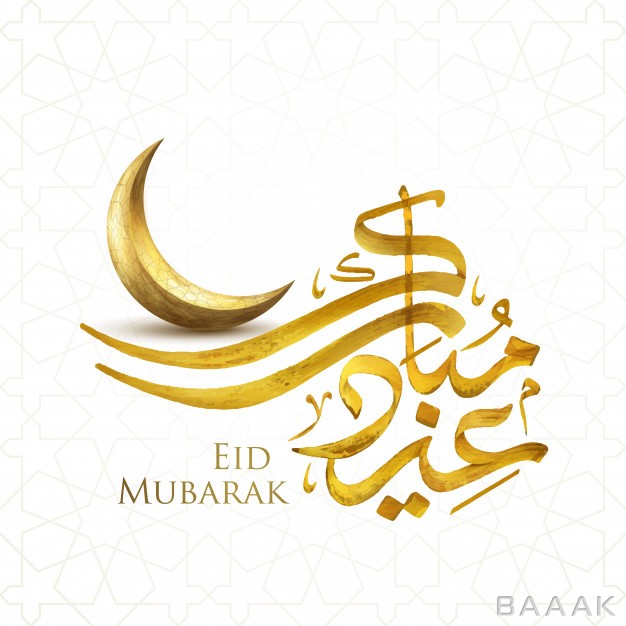 قالب-رمضان-مدرن-Eid-mubarak-islamic-vector-greeting-gold_350433352