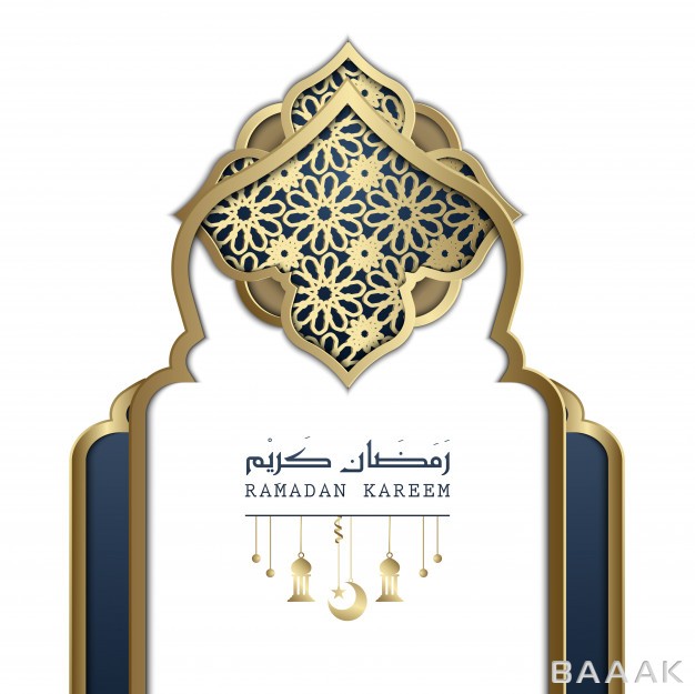 رمضان-زیبا-Islamic-ramadan-kareem-design-abstract-mandala-lantern-illustration_160093350