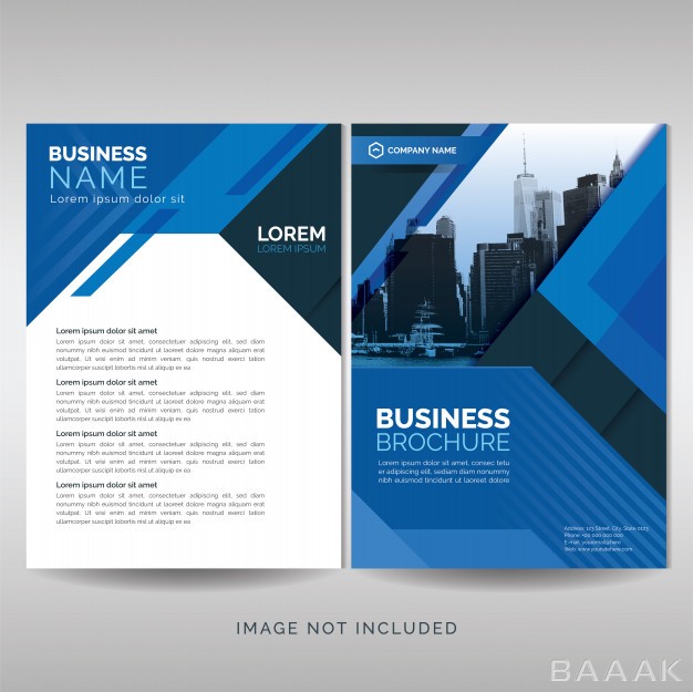 بروشور-پرکاربرد-Business-brochure-cover-template-with-blue-geometric-shapes_4101779