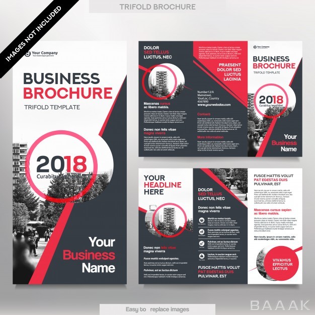بروشور-خاص-و-خلاقانه-Business-brochure-template-tri-fold-layout-corporate-design-leaflet-with-replacable-image_1308614
