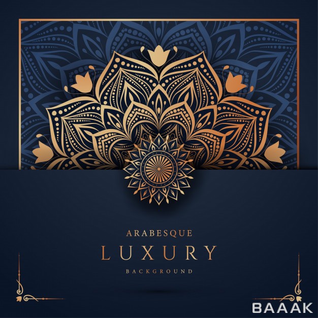 پس-زمینه-مدرن-Luxury-mandala-background-with-golden-arabesque-pattern-arabic-islamic-east-style_510417677