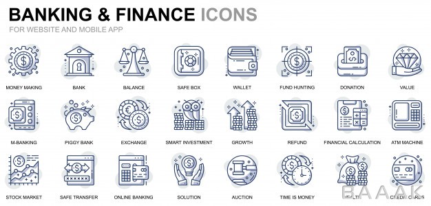 آیکون-پرکاربرد-Simple-set-banking-finance-line-icons-website-mobile-apps_430870195