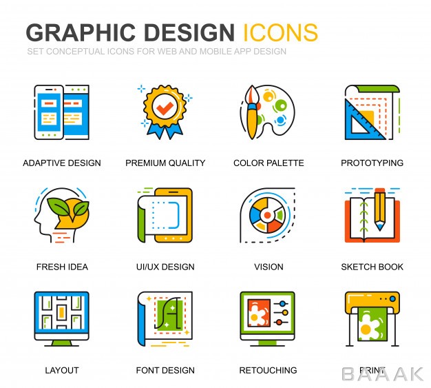 آیکون-زیبا-و-جذاب-Simple-set-web-graphic-design-line-icons-website_691606793