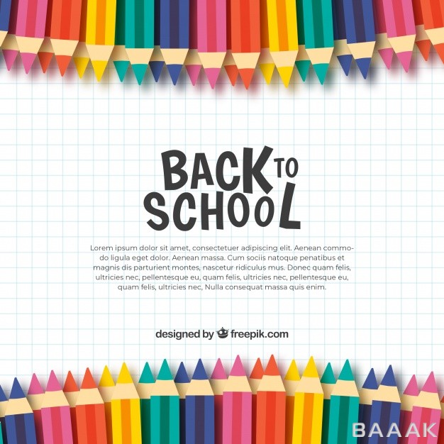 پس-زمینه-پرکاربرد-Back-school-background-with-colored-pencils_150877448