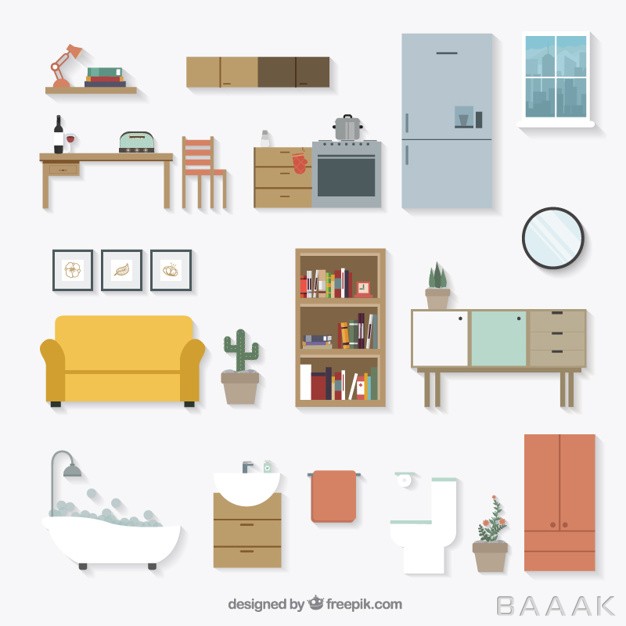 آیکون-مدرن-Home-furniture-icons_576142394