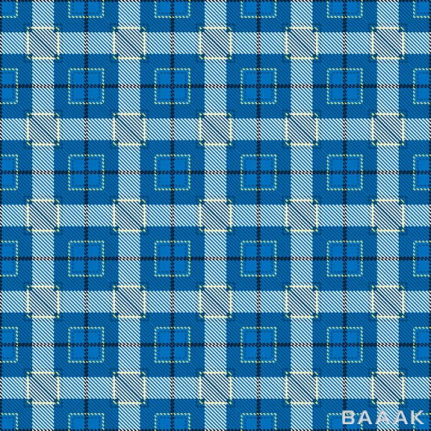 پترن-جذاب-شطرنجی-با-اشکال-هندسی-مربعی-شکل-آبی-و-سفید-رنگ-با-استایل-تارتان-اسکاتلندی_515573316