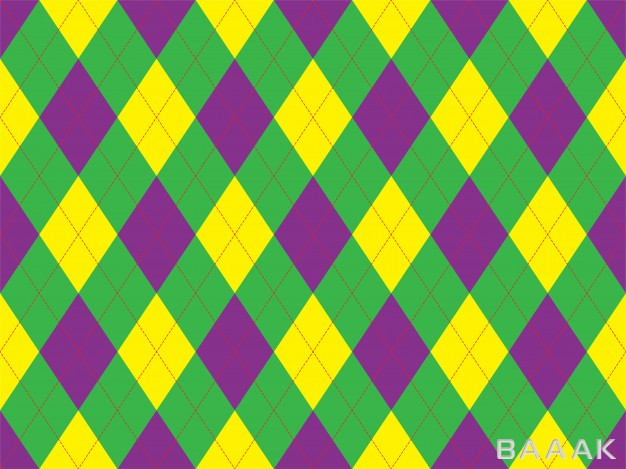 طرح-الگوی-هندسی-لوزی-شکل-یکپارچه-سبز-و-بنفش-و-زرد-رنگ-روی-پارچه-با-استایل-آرگیل_365429531
