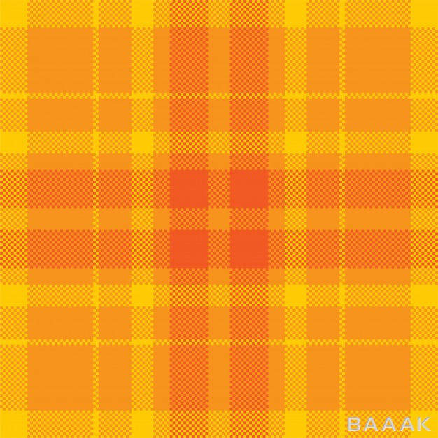 طرح-الگوی-مدرن-و-یکپارچه-شطرنجی(چهار-خانه)-زرد-و-نارنجی-رنگ-پارچه-ای-با-استایل-تارتان_251755968