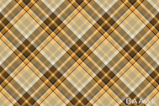 طرح-الگوی-پارچه-ای-جذاب-و-یکپارچه-شطرنجی-(چهار-خانه)--زرد-و-قهوه-ای-رنگ-با-استایل-تارتان-اسکاتلندی_847325160