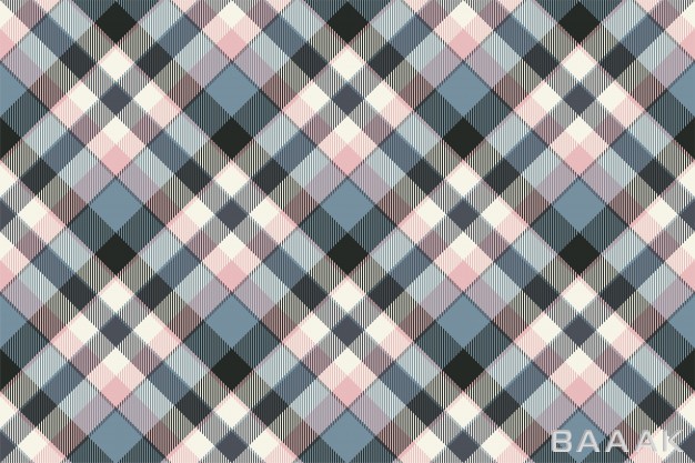 طرح-الگوی-پارچه-ای-جذاب-و-یکپارچه-شطرنجی-(چهار-خانه)-آبی-و-مشکی-رنگ-با-استایل-تارتان-اسکاتلندی_535647524