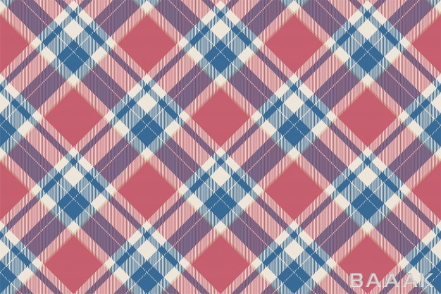 طرح-الگوی-یکپارچه-قرمز-و-آبی-رنگ-با-استایل-پارچه-شطرنجی(چهار-خانه)-تارتان-اسکاتلندی_870614144