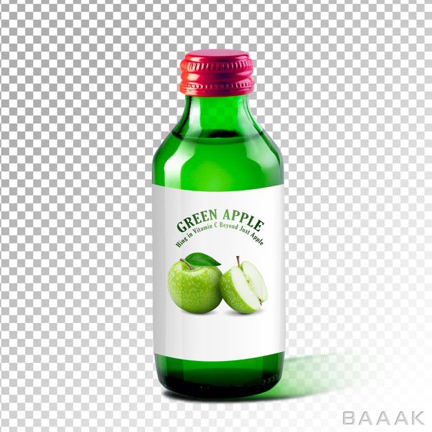 موکاپ-طراحی-بطری-سبز-رنگ-آب-سیب_583932874