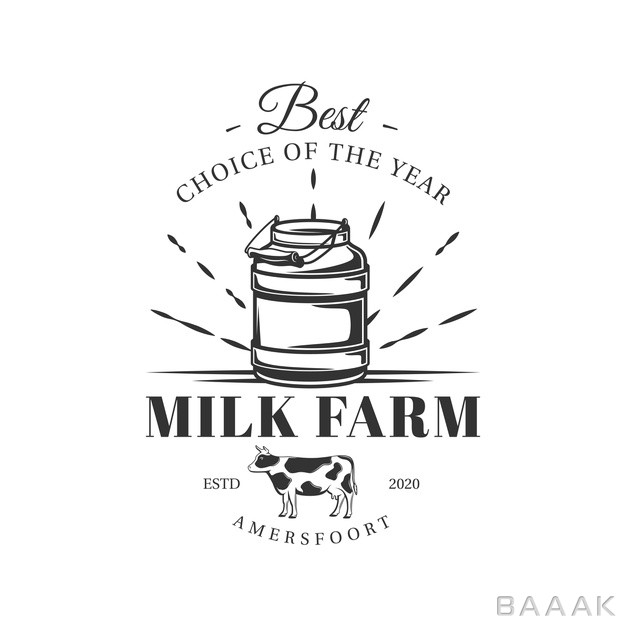لوگو-آماده-با-موضوع-شیر-و-محصولات-لبنی_530529156