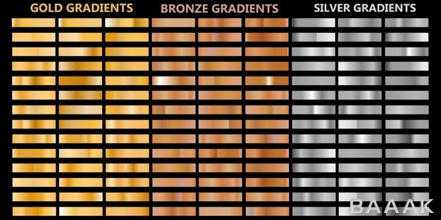 ست-کامل-از-گرادینت-های-خحرفه-ای-با-تم-طلایی-نقره-ای-و-برنزی_196286067
