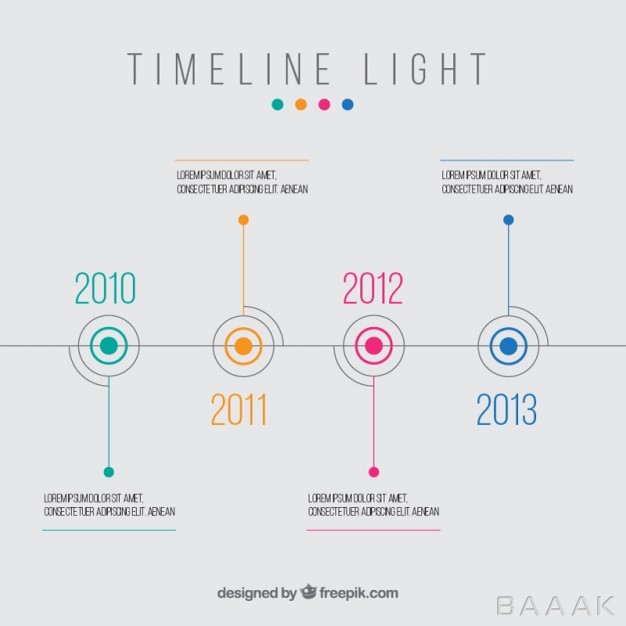 قالب-اینفوگرافیک-آماده-با-تایم-لاین-زیبا_430405524