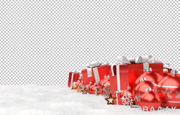 هدایای-قرمز-رنگ-کریسمسی-بر-روی-برف-بدون-پس-زمینه_986535760