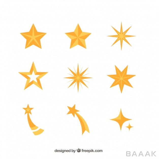 پک-ستاره-های-طلایی-رنگ-با-دیزاین-های-زیبا-و-دکوری_549216453