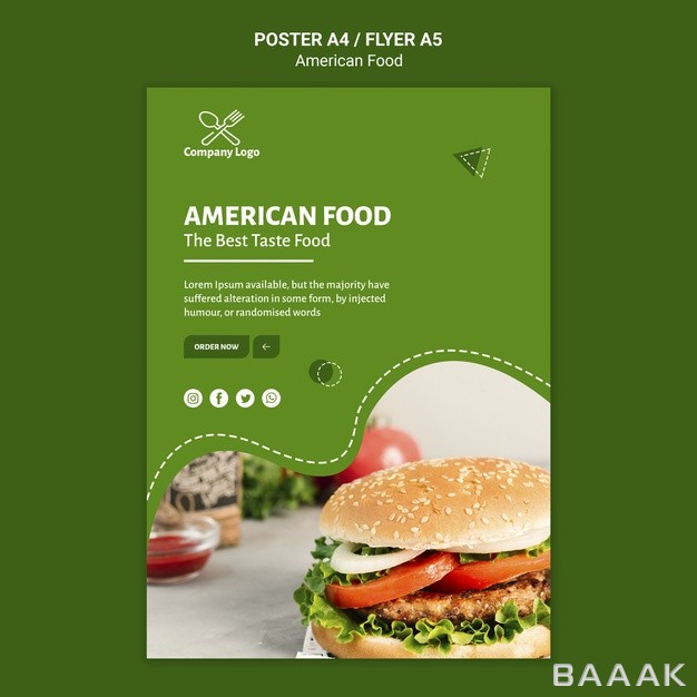 دیزاین-پوستر-با-موضوع-غذای-آمریکایی_556908421