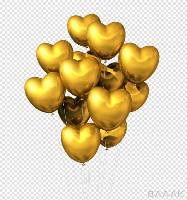 بادکنک-های-قلبی-طلایی-رنگ-بدون-پس-زمینه_267420267