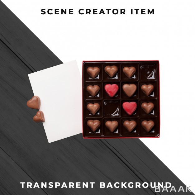 پس-زمینه-ساده-با-جعبه-شکلات-قلبی-برای-ولنتاین_605076117