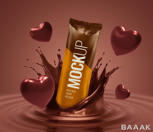 موکاپ-تبلیغاتی-بسته-بیسکوییت-شیرجه-زده-در-شکلات-به-همراه-قلب_135609599