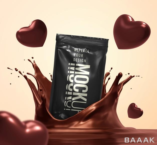 موکاپ-تبلیغات-شکلات-قلبی-مرتبط-با-روز-ولنتاین_118242287