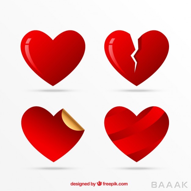 ست-آیکون-قلب-قرمز-رنگ-در-حالات-مختلف_571122273