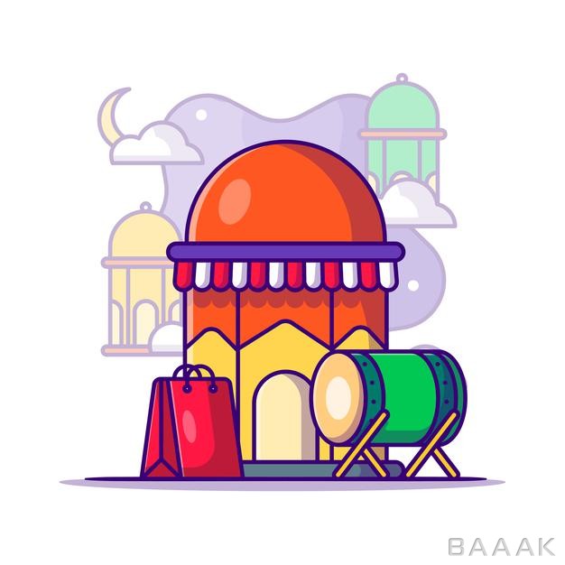 تصویر-سازی-کارتونی-با-موضوع-ماه-رمضان_286785579