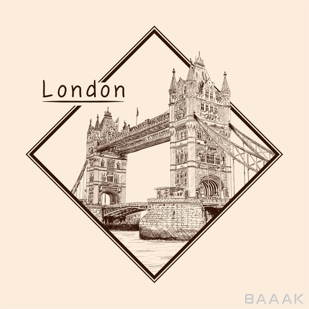 پس-زمینه-با-طرح-برج-و-پل-لندن-نقاشی-شده-در-مرکز_595997111