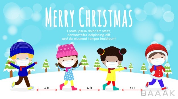 پس-زمینه-با-موضوع-تبریک-کریسمس-و-عکس-کودکان_594429219