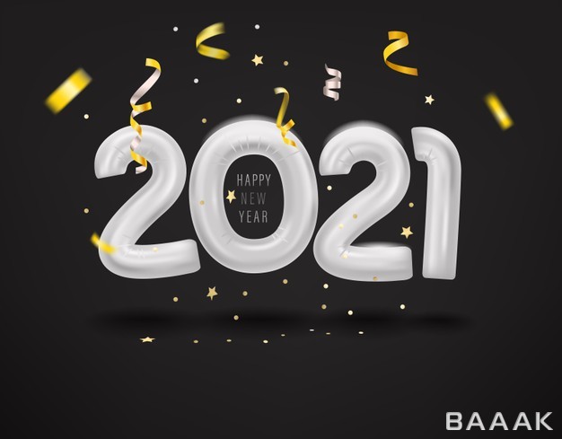 بنر-تبریک-سال-2021-میلادی-با-تایپوگرافی-مدل-بادکنک_215072344
