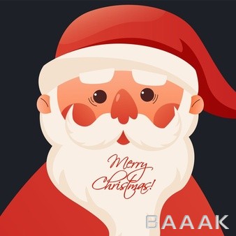 تصویر-چهره-بابانوئل-کارتونی-و-بامزه_118164918