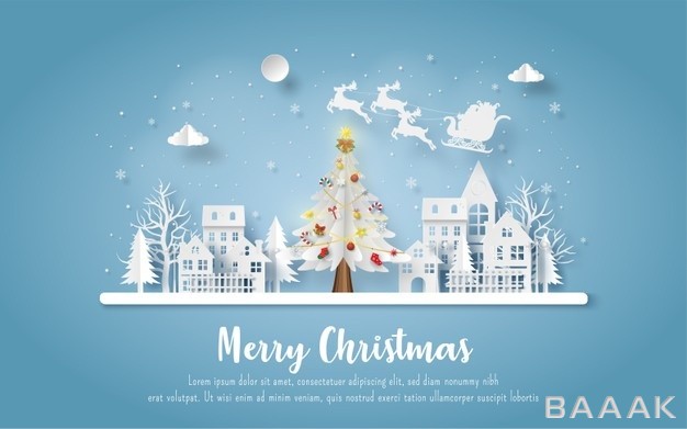 کارت-پستال-با-موضوع-تبریک-کریسمس_725970386