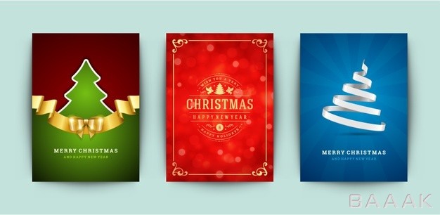 ست-کارت-تبریک-کریسمس-در-سه-رنگ-آبی،قرمز-و-سبز_638495082