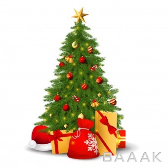 تصویر-درخت-کریسمس-با-هدایا_926615633