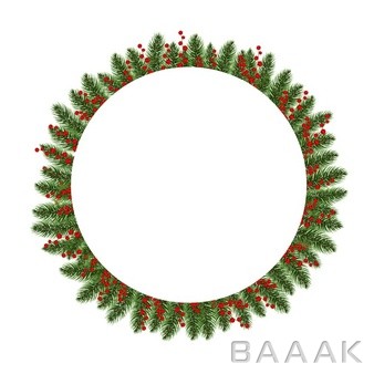 قالب-بنر-کریسمس-با-تم-درخت-صنوبر-و-پس-زمینه-سفید_849124565