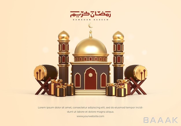 پس-زمینه-3D-ماه-رمضان-با-تم-مسجد_738091312
